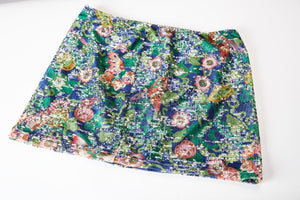 MIAOYAN25 Spring and Summer Butterfly Sequin Print A-Line Skirt