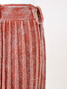 MIAOYAN25 Spring and Summer Washed Knitted Accordion Pleated Skirt