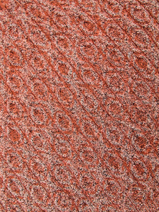 MIAOYAN25 Spring and Summer Orange/Gray/Red Washed Knitted Sleeveless Lapel Top