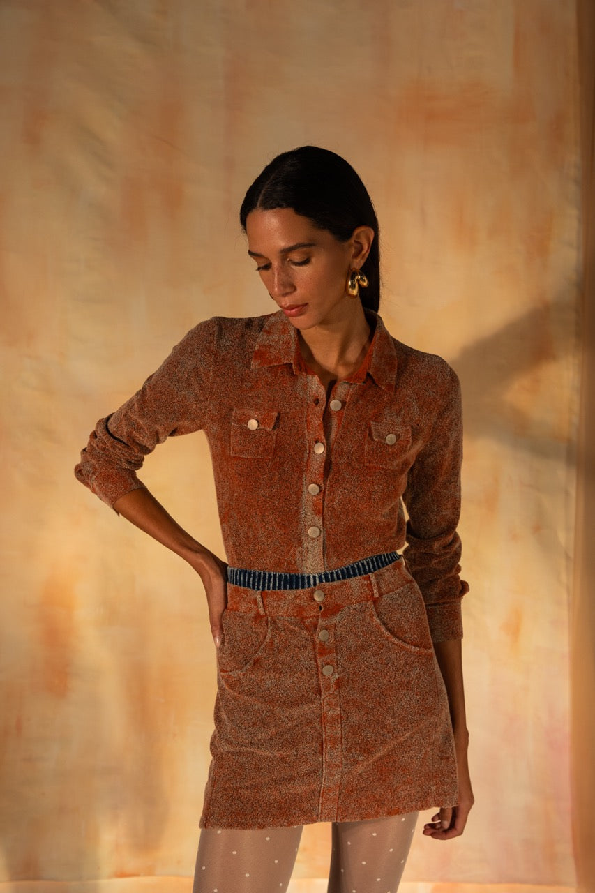 MIAOYAN25 Spring and Summer Washed Knitted Lapel Cardigan Top